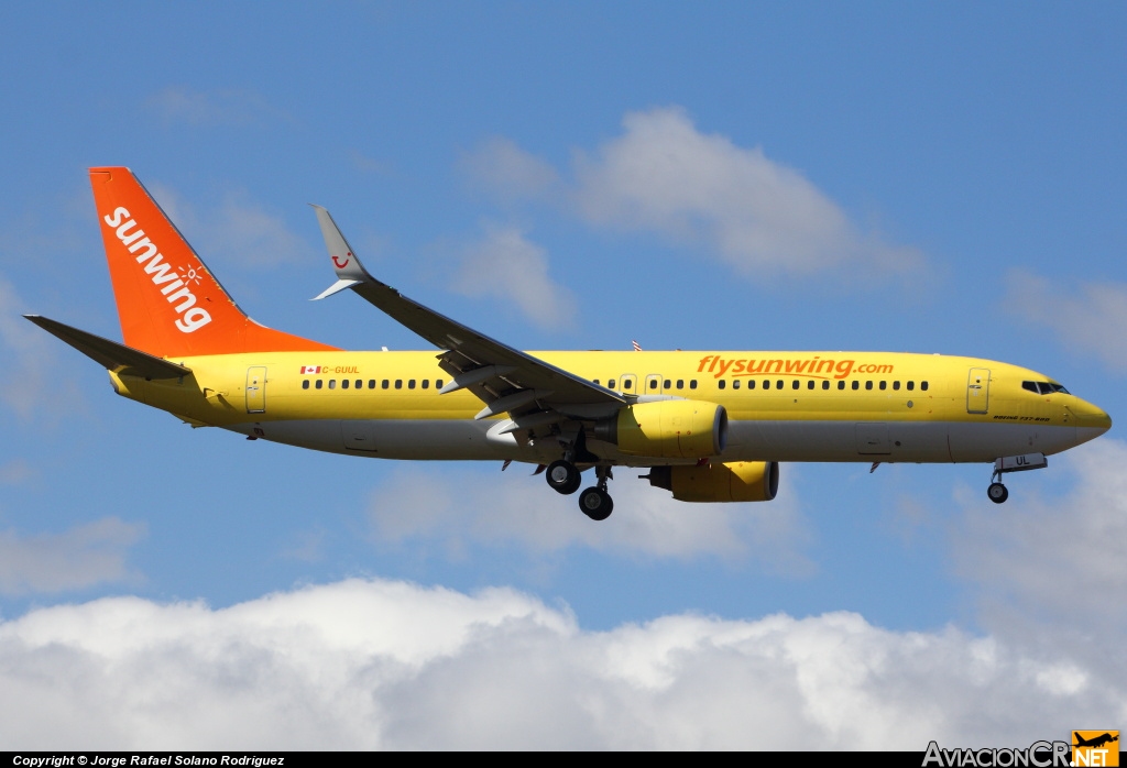 C-GUUL - Boeing 737-8K5 - Sunwing Airlines