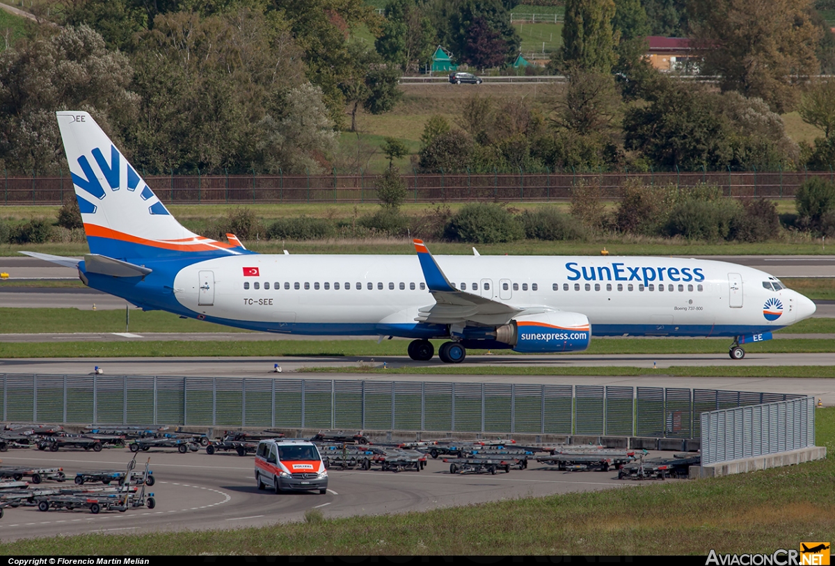 TC-SEE - Boeing 737-8CX - SunExpress