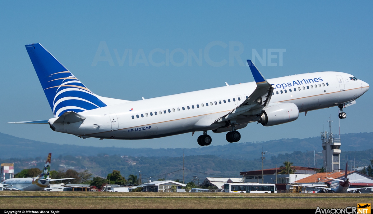 HP-1821CMP - Boeing 737-8V3 - Copa Airlines