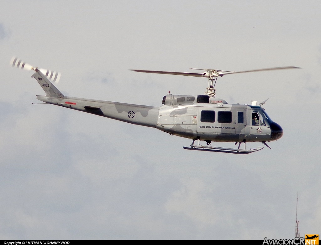 FARD-3032 - Bell UH1-H Iroquois - Fuerza Area -Republica Dominicana