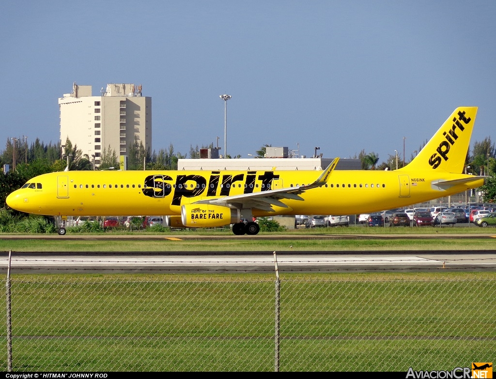 N661NK - Airbus A321-231 - Spirit Airlines