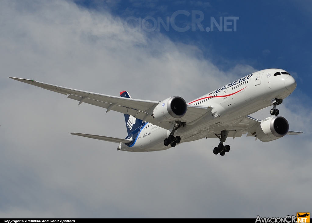 N783AM - Boeing 787-8 Dreamliner - Aeromexico