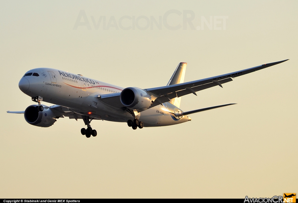 XA-AMR - Boeing 787-8 - Aeromexico