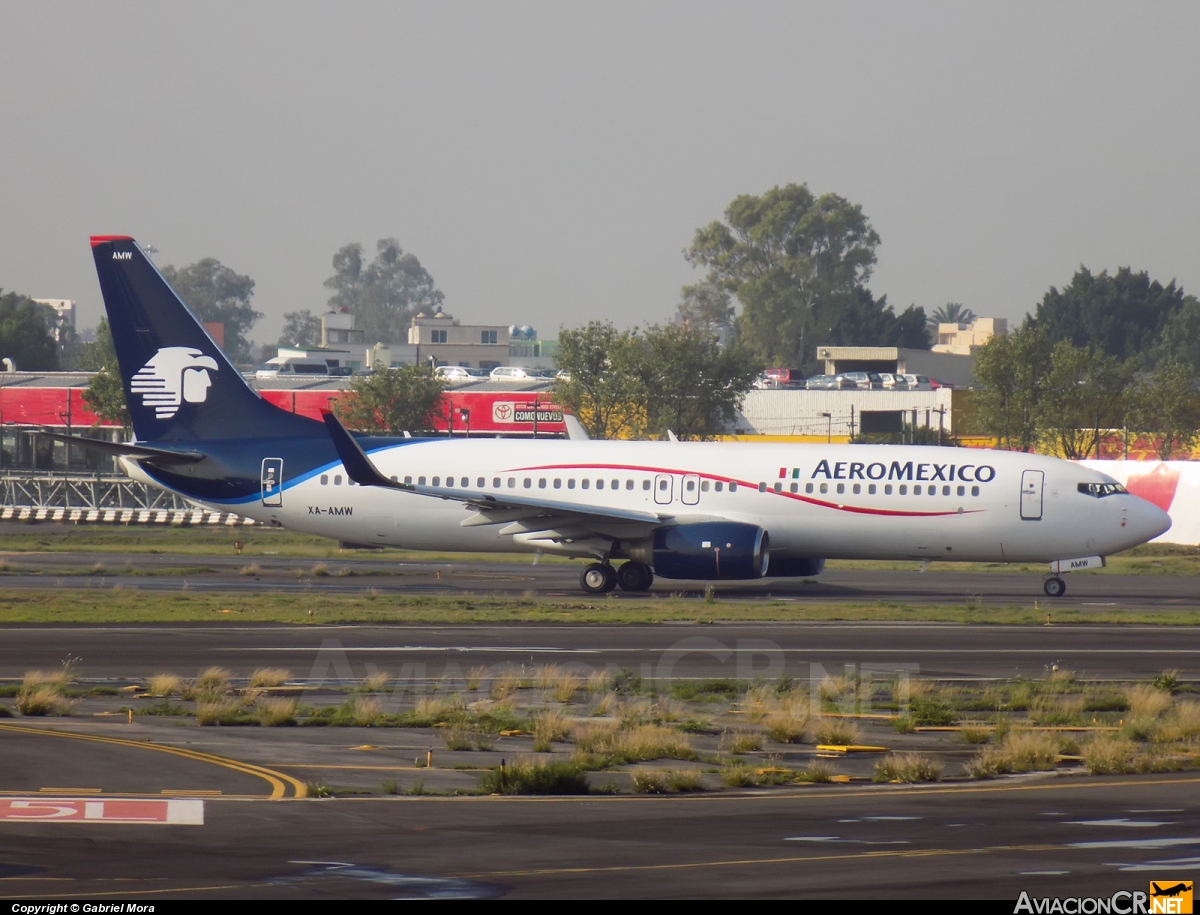 XA-AMW - Boeing 737-8FZ - Aeromexico
