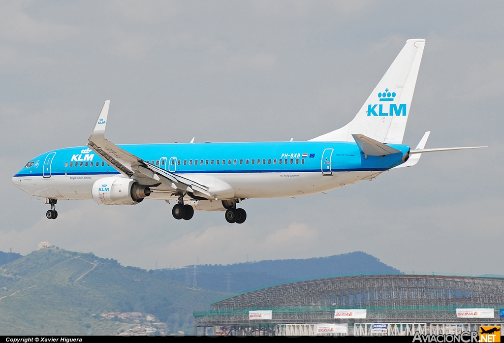 PH-BXB - Boeing 737-8K2 - KLM - Royal Dutch Airlines