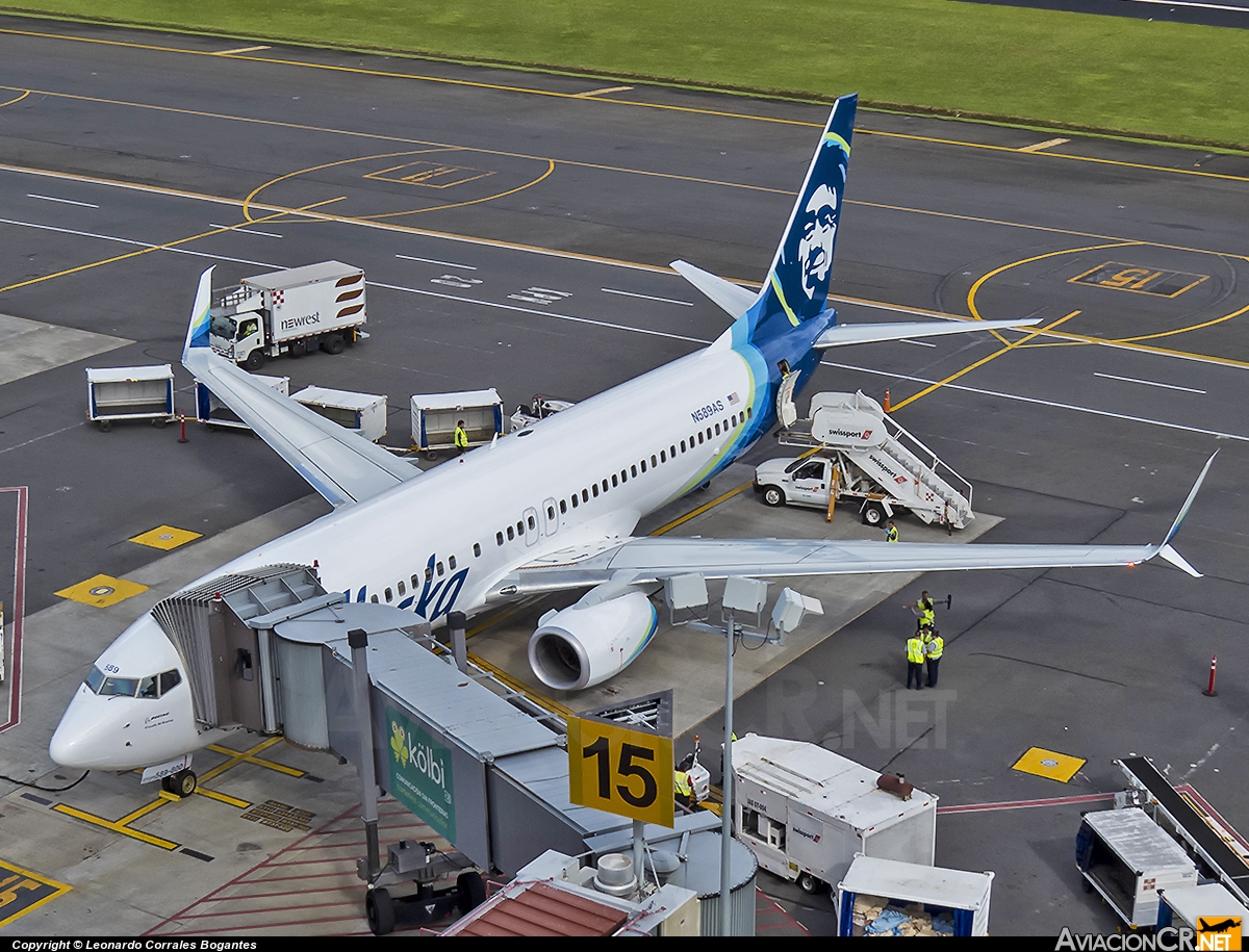 N589AS - Boeing 737-890 - Alaska Airlines