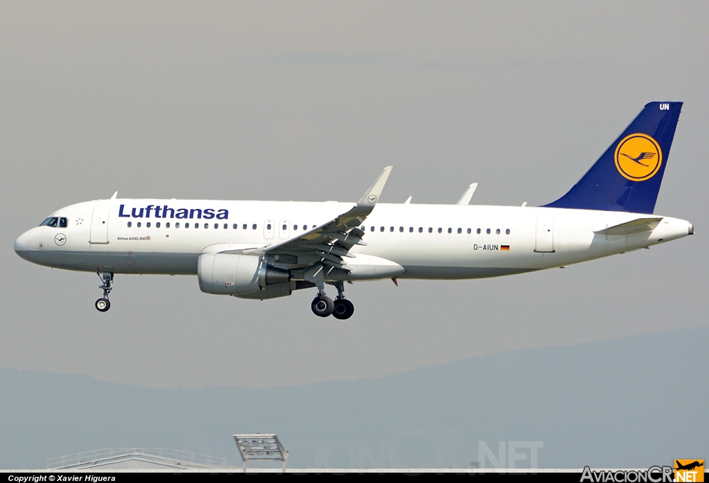 D-AIUN - Airbus A320-214 - Lufthansa