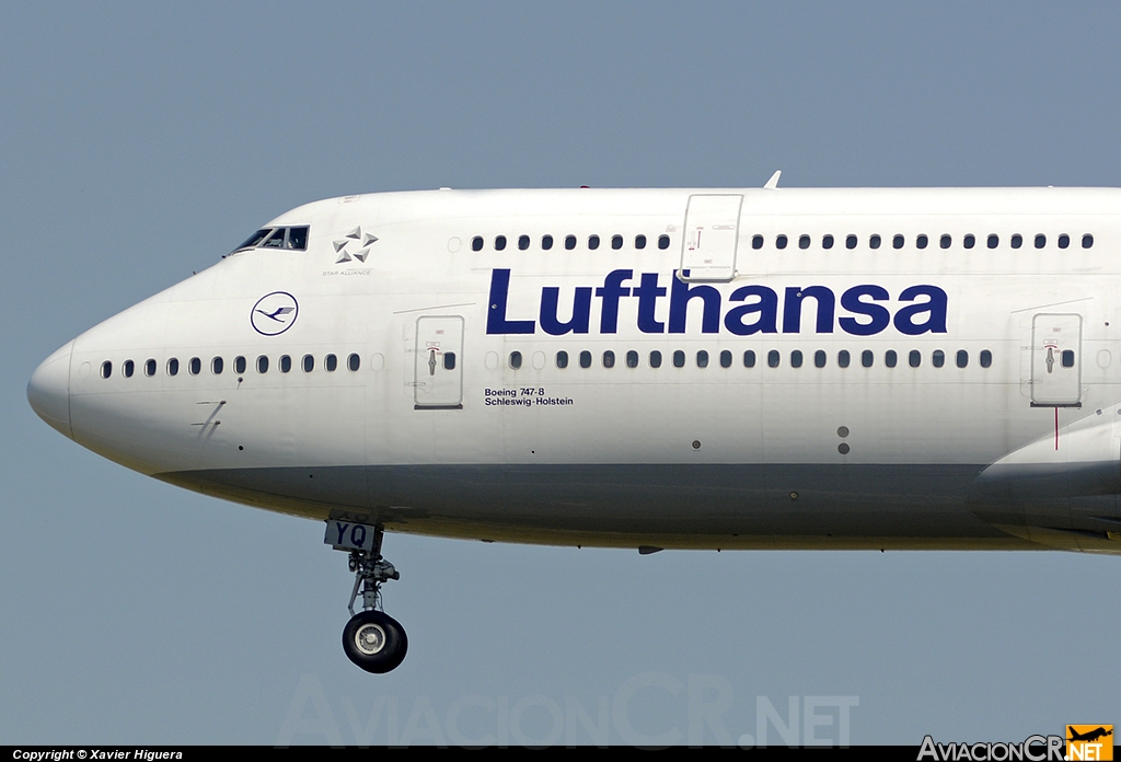 D-ABYQ - Boeing 747-830 - Lufthansa