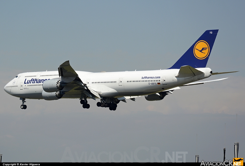D-ABYG - Boeing 747-830 - Lufthansa