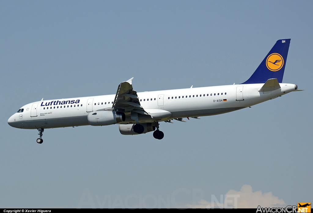 D-AISH - Airbus A321-231 - Lufthansa
