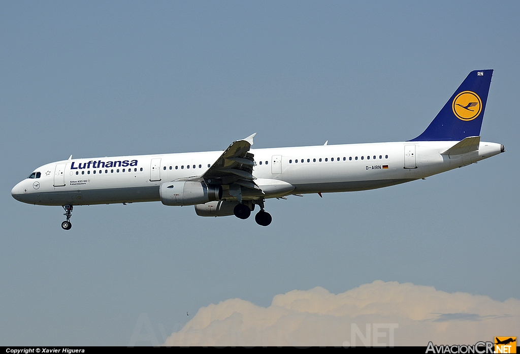 D-AIRN - Airbus A321-131 - Lufthansa
