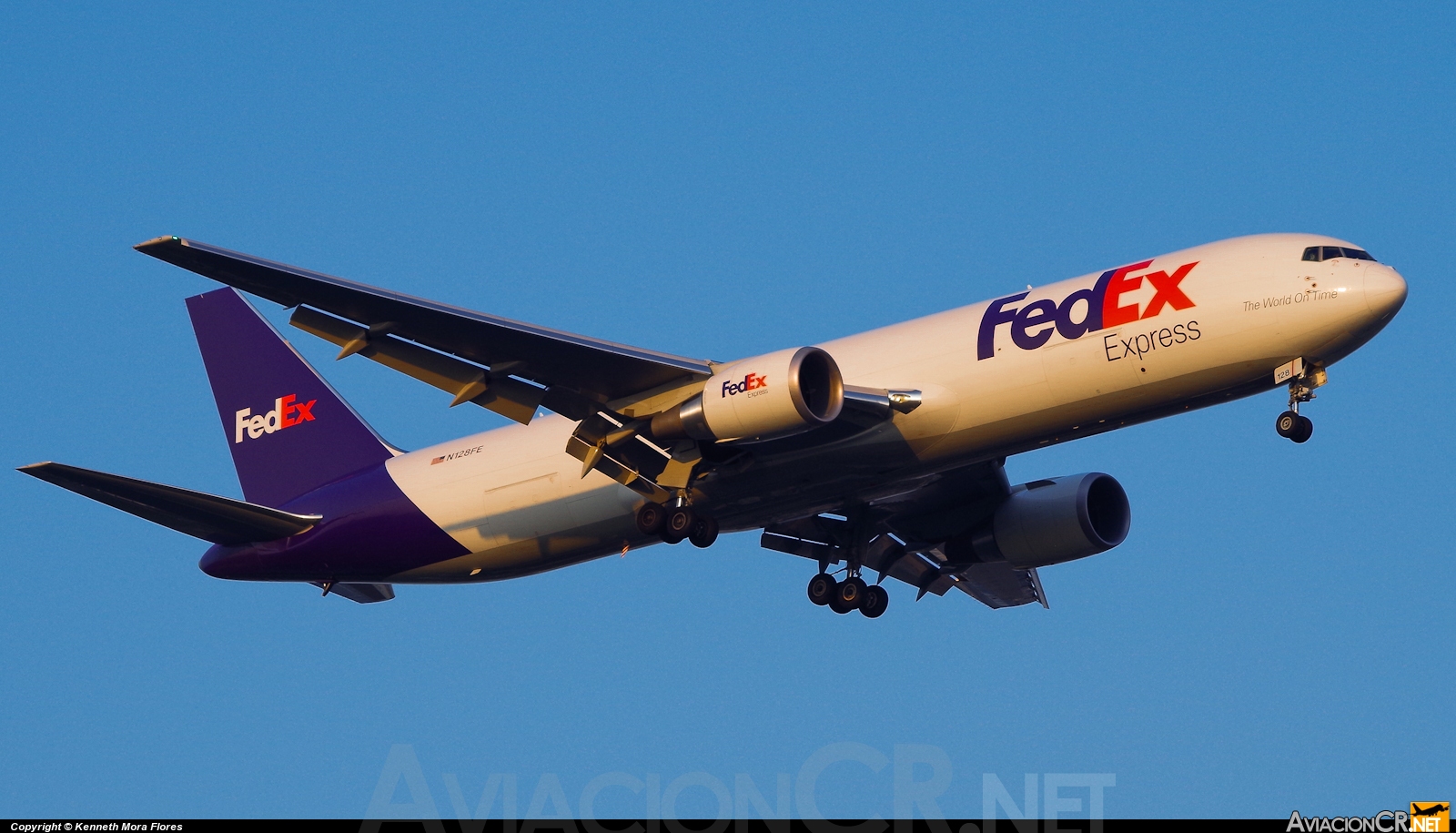 N128FE - Boeing 767-3S2F(ER) - FedEx