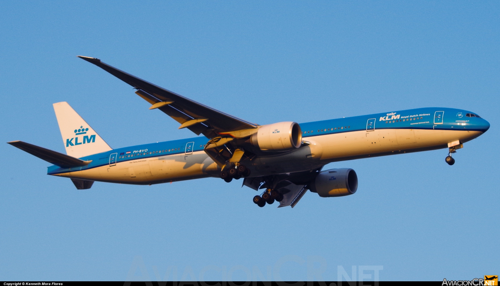 PH-BVO - Boeing 777-306ER - KLM - Royal Dutch Airlines