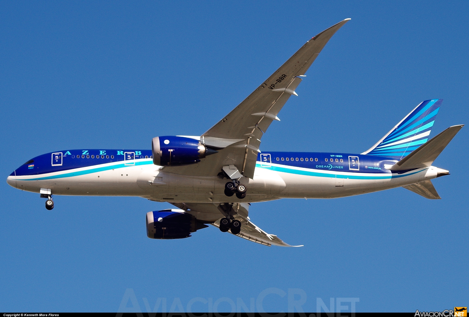 VP-BBR - Boeing 787-8 Dreamliner - AZAL Azerbaijan Airlines