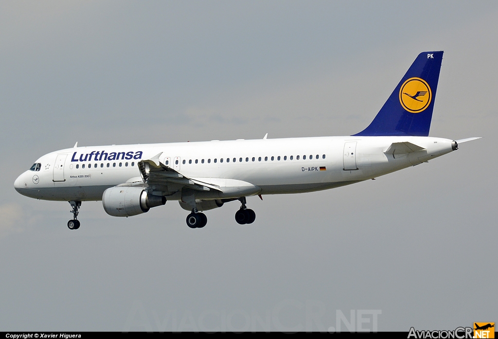 D-AIPK - Airbus A320-211 - Lufthansa
