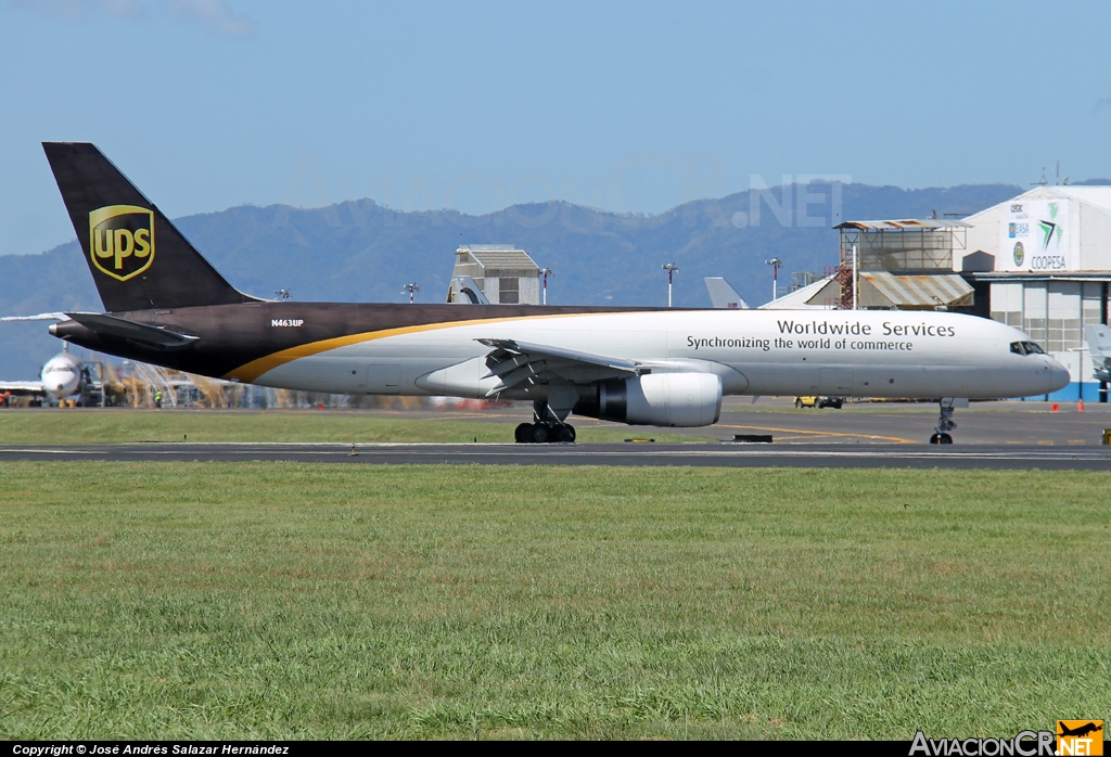N463UP - Boeing 757-24APF - UPS - United Parcel Service