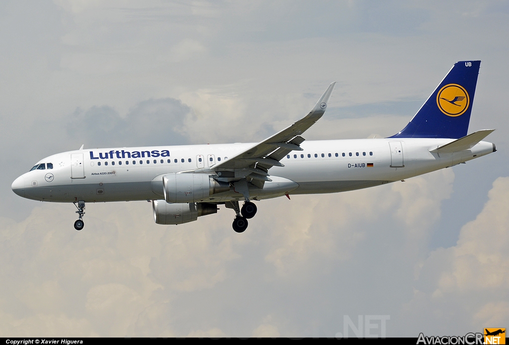 D-AIUB - Airbus A320-214 - Lufthansa