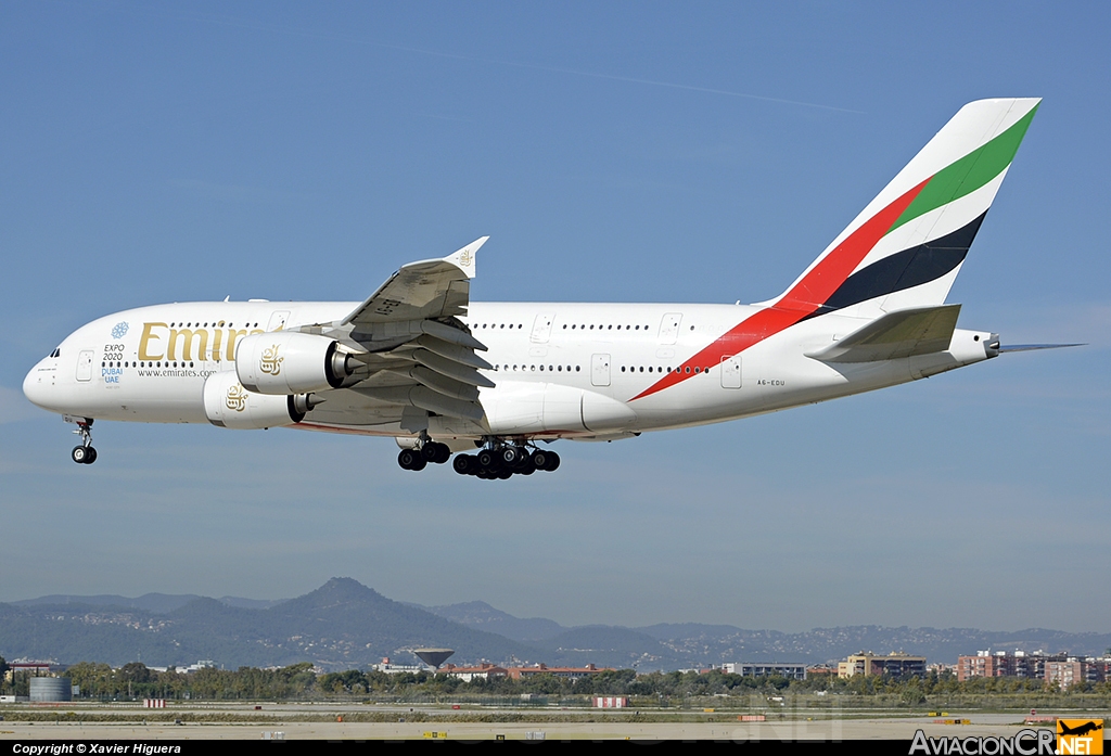 A6-EDU - A380-861 - Emirates