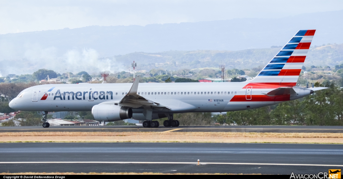 N189AN - Boeing 757-223 - American Airlines