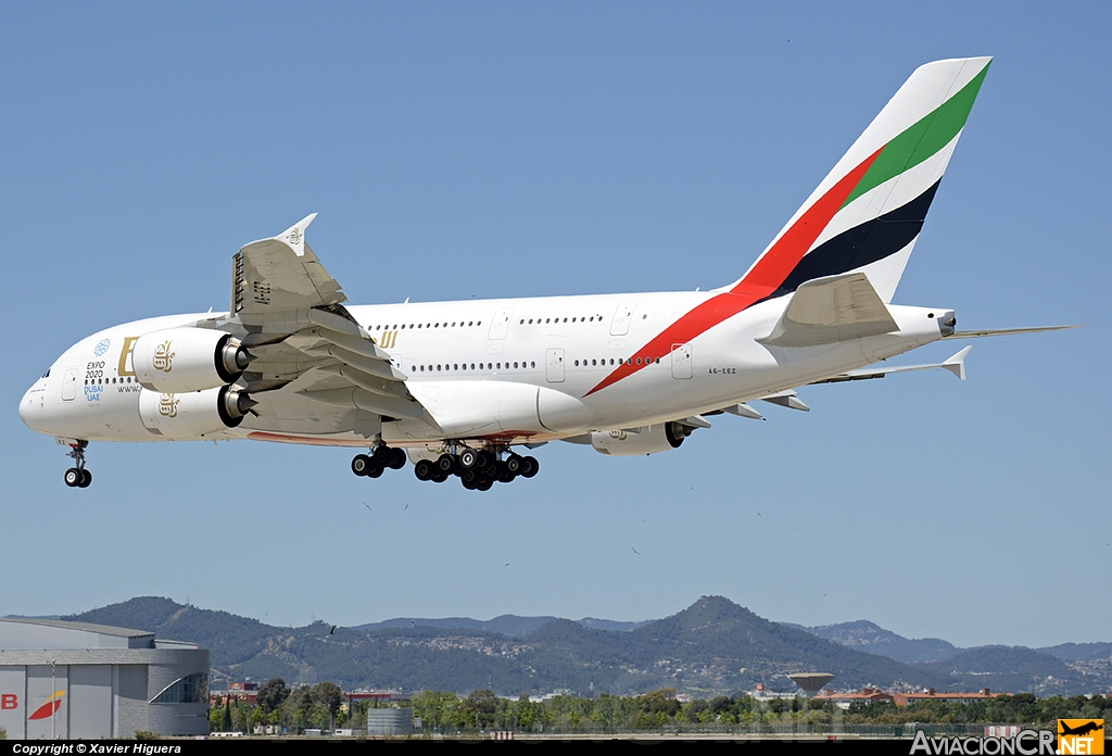 A6-EEZ - Airbs A-380-861 - Emirates