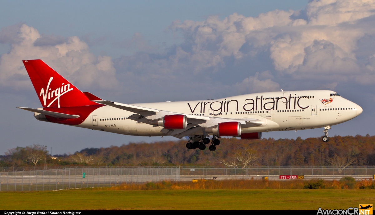 G-VLXG - Boeing 747-41R - Virgin Atlantic