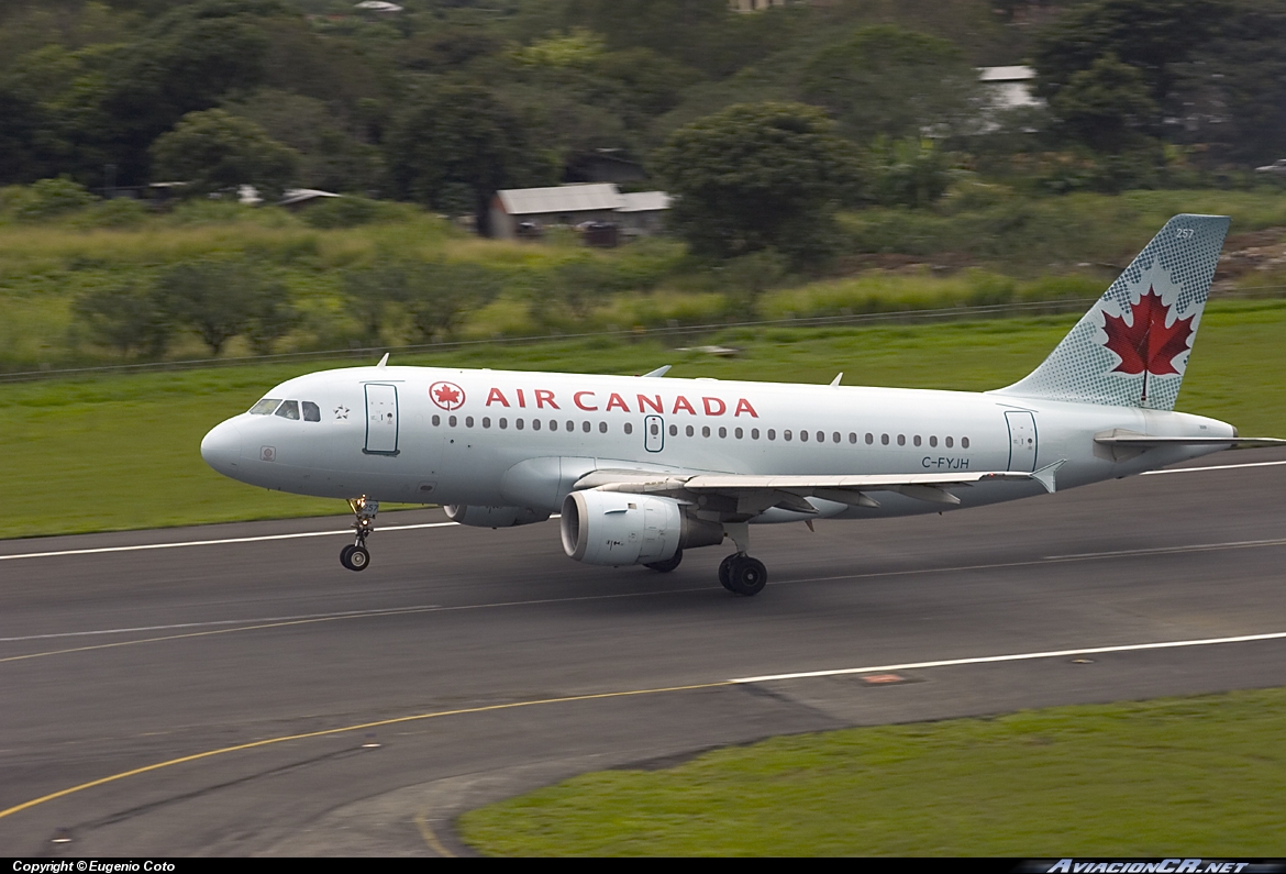 C-FYJH - Airbus A319-114 - Air Canada