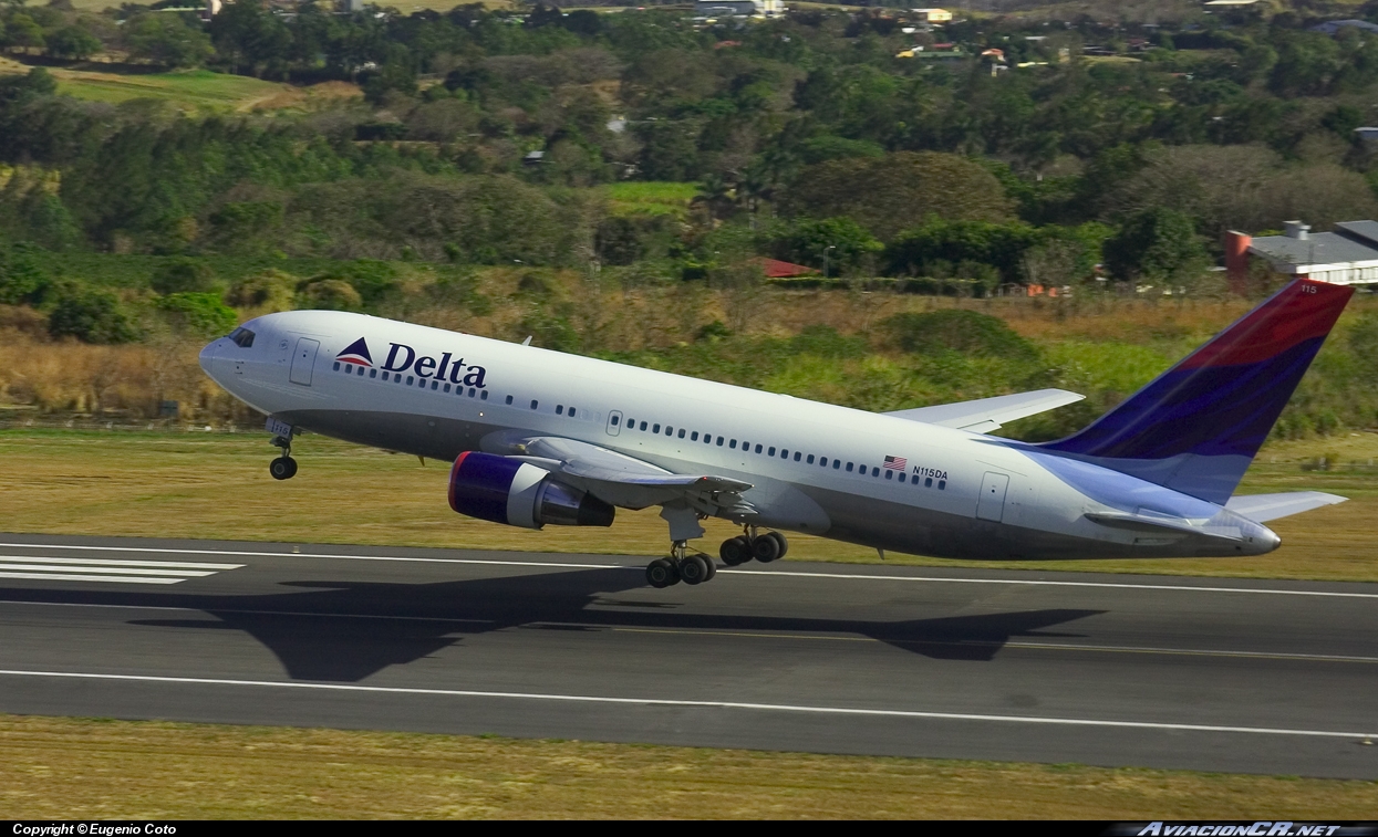 N115DA - Boeing 767-232 - Delta Air Lines
