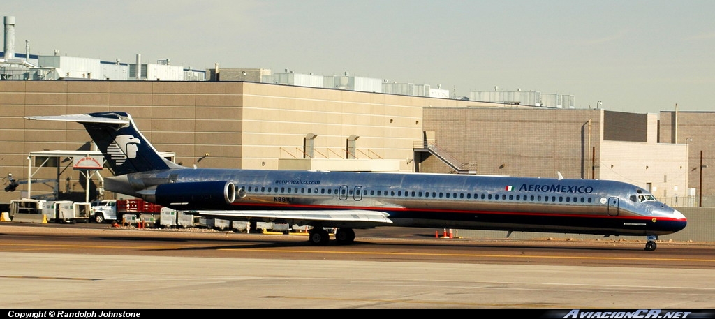 N881LF - McDonnell Douglas MD-83 - Aeromexico