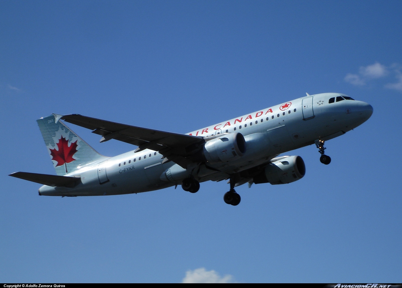 C-FYKR - Airbus A319-114 - Air Canada