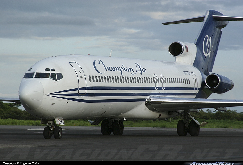 N683CA - Boeing 727-2S7 - Champion Air