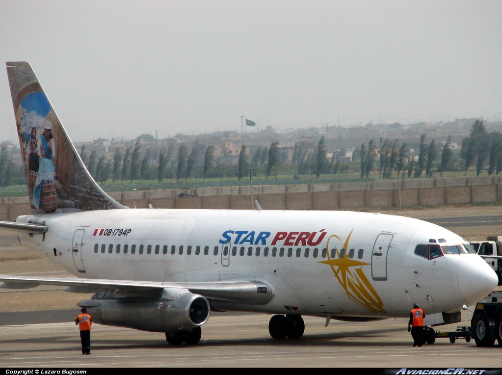 OB-1794P - Boeing 737-2Y5(Adv) - Star Perú