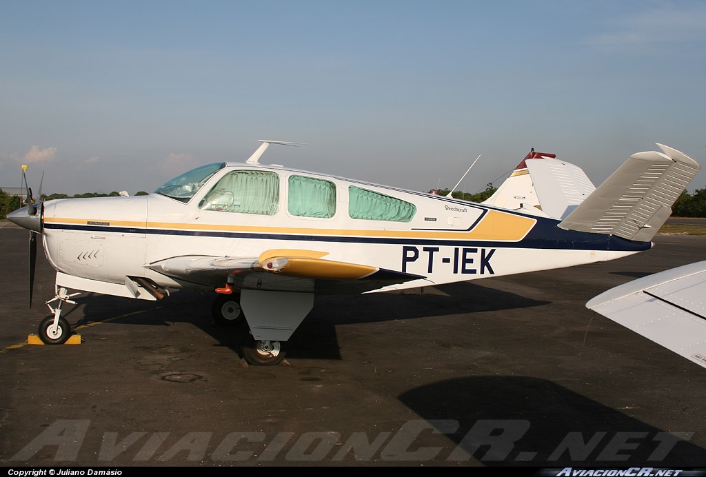 PT-IEK - Beechcraft Bonanza V35B - Privado