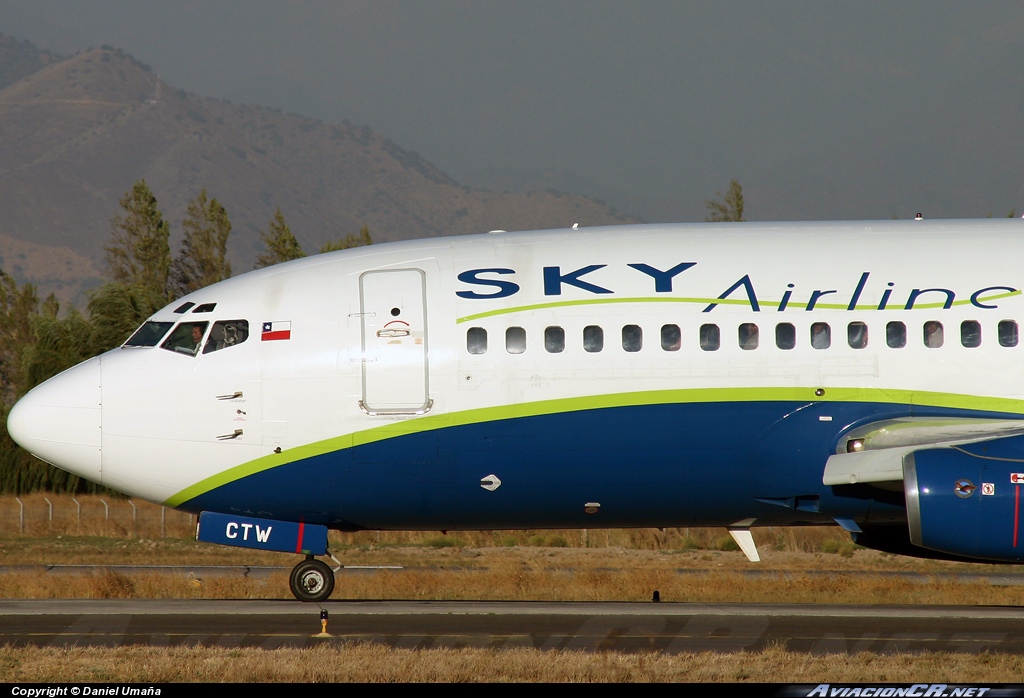 CC-CTW - Boeing 737-2T4(Adv) - Sky Airline