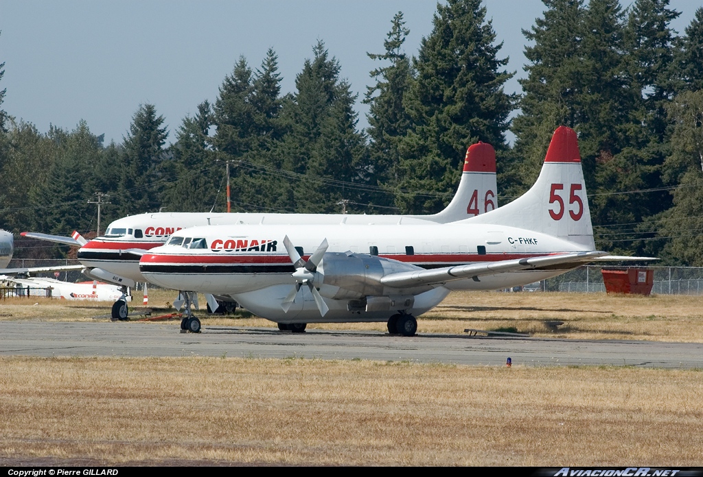 C-FHKF - Convair CV-580 - Conair