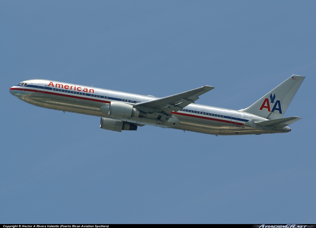 N354AA - Boeing 767-300 - American Airlines
