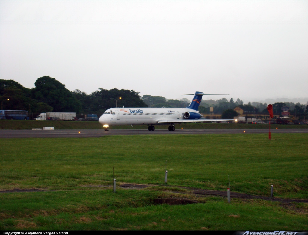 N972PG - McDonnell Douglas MD-83 - EuroAir