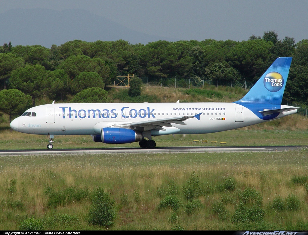 OO-TCC - Airbus A320-211 - Thomas Cook
