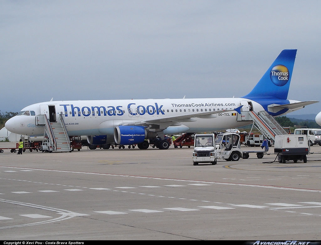 OO-TCL - Airbus A320-211 - Thomas Cook