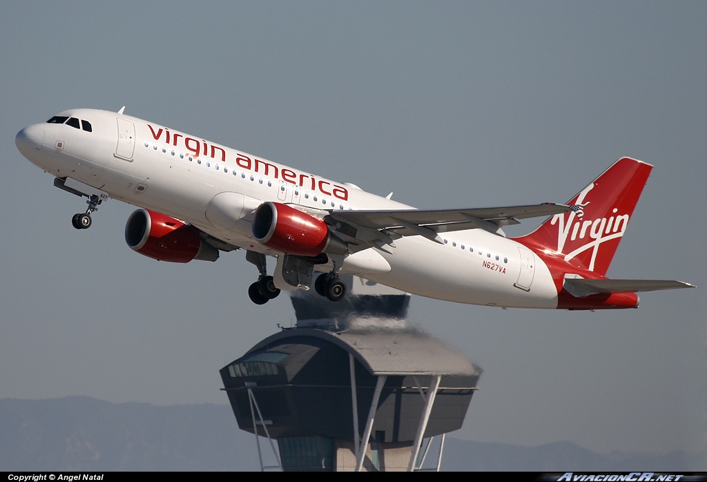 N627VA - Airbus A320-214 - Virgin America