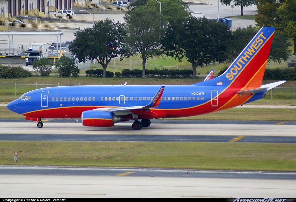 N210WN - Boeing 737-7H4 - Southwest Airlines
