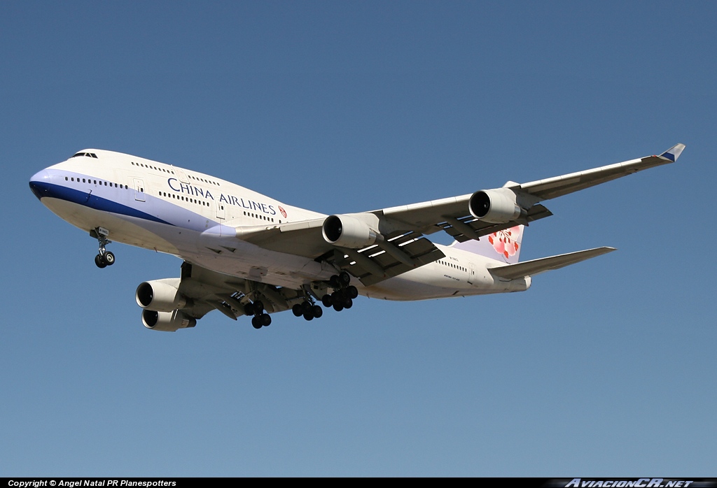 N168CL - Boeing 747-409 - China Airlines