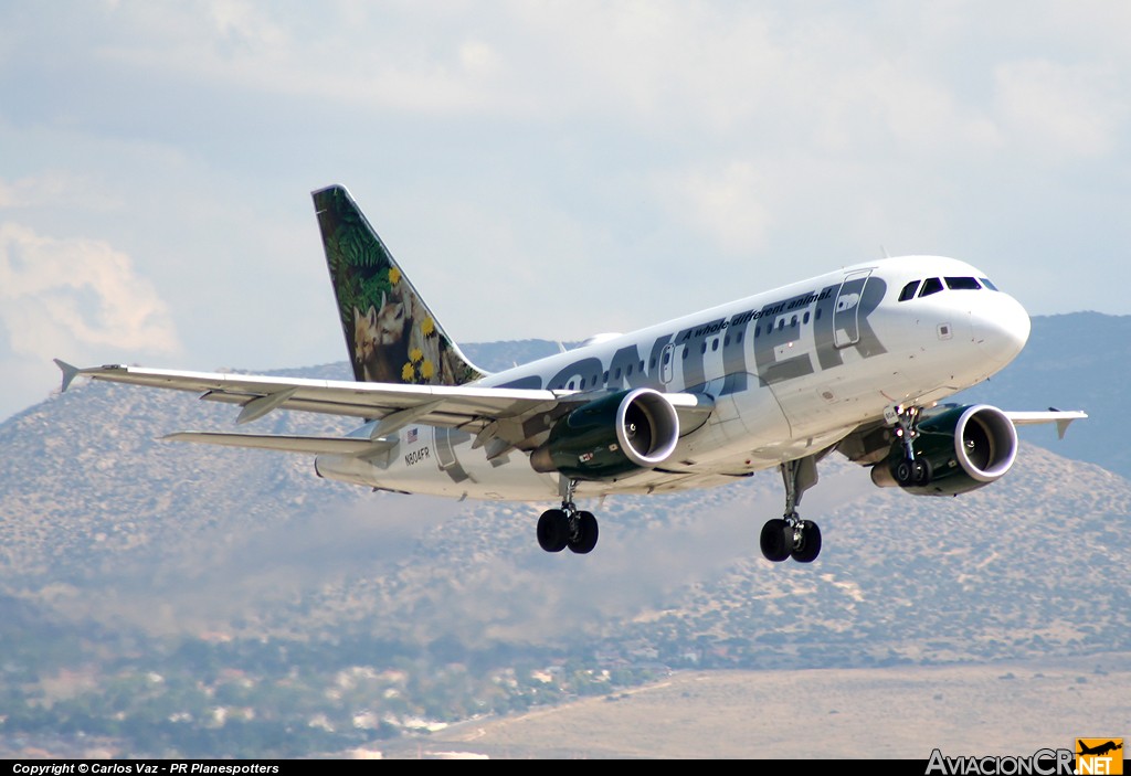 N804FR - Airbus A318-111 - Frontier Airlines