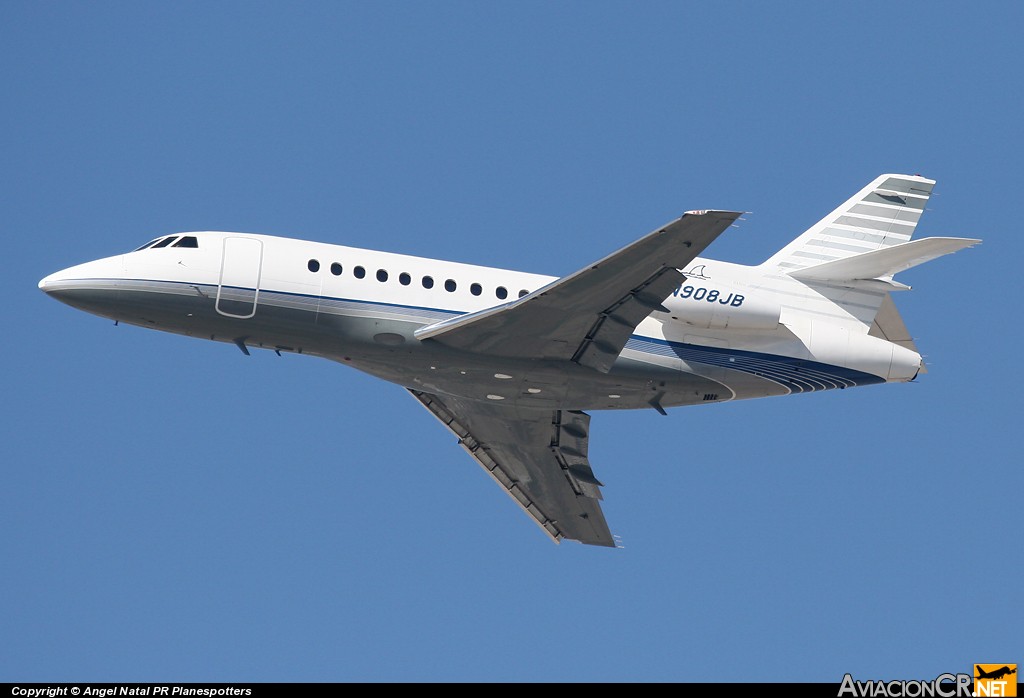 N908JB - Dassault Falcon 900B - Privado