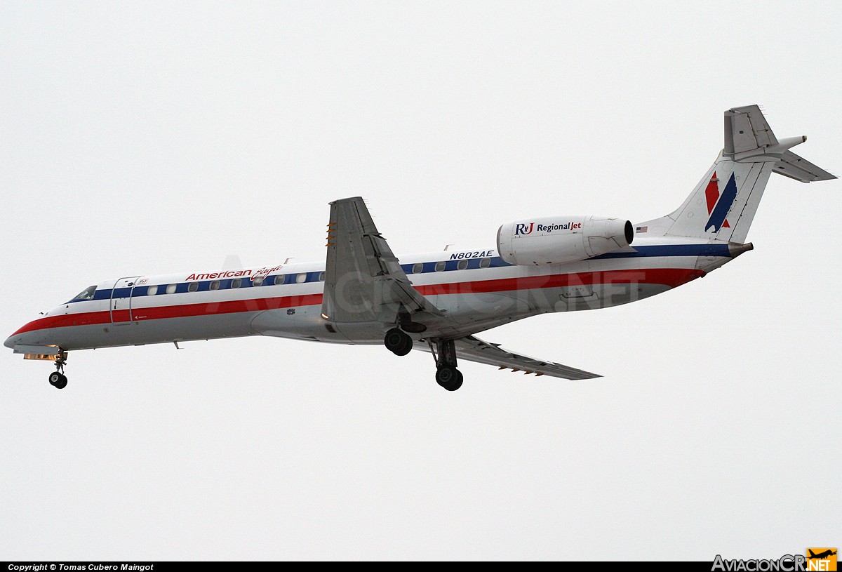N802AE - Embraer ERJ-140LR - American Eagle