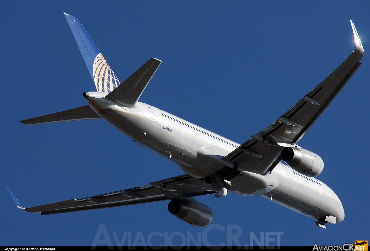 N41140 - Boeing 757-224/ET - Continental Airlines