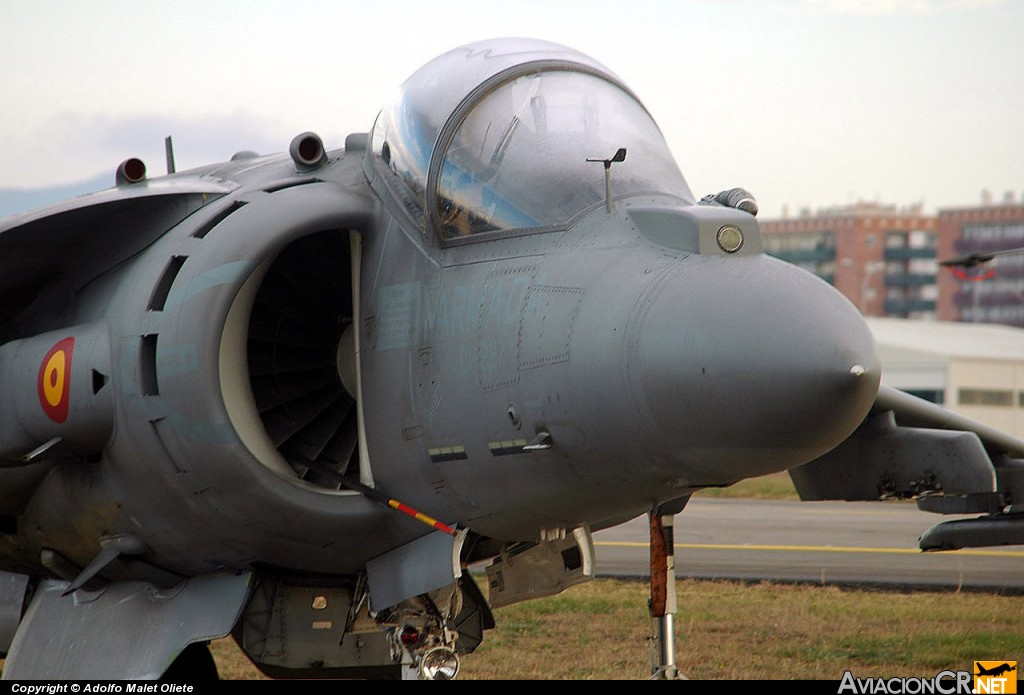VA-1B-35 - McDonnell Douglas AV-8 Harrier - AArmada Española                                                         ARMADA ESPAÑOLA.              A
