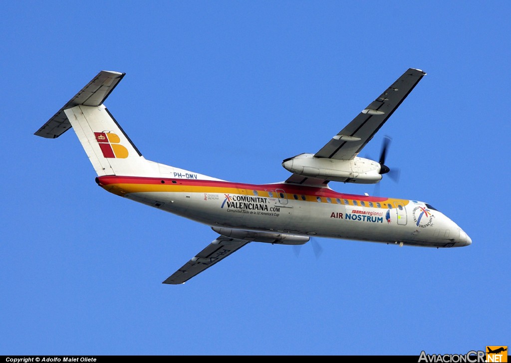 PH-DMV - De Havilland Canada DHC-8-315Q Dash 8 - Air Nostrum (Iberia Regional)