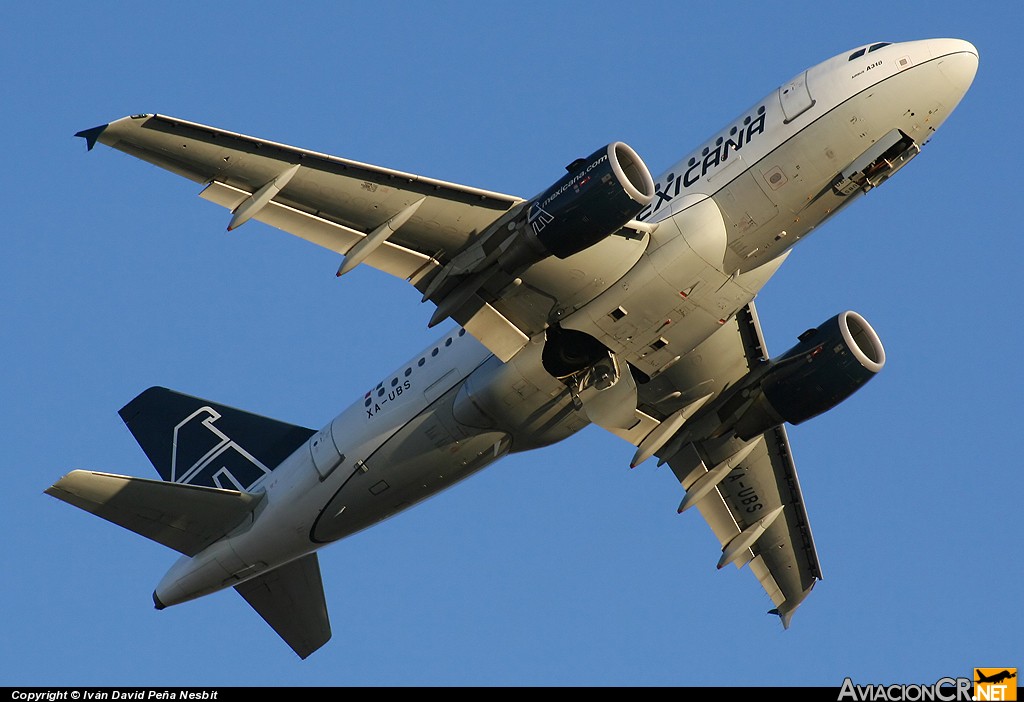 XA-UBS - Airbus A318-100 - Mexicana