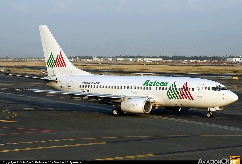 XA-AEP - Boeing 737-7EA - Aerolineas Azteca