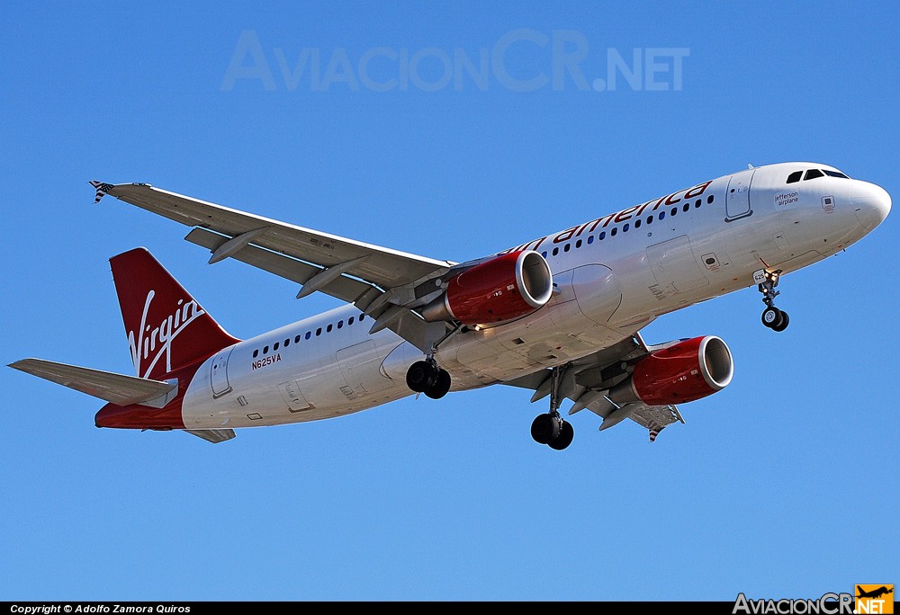 N625VA - Airbus A320-214 - Virgin America